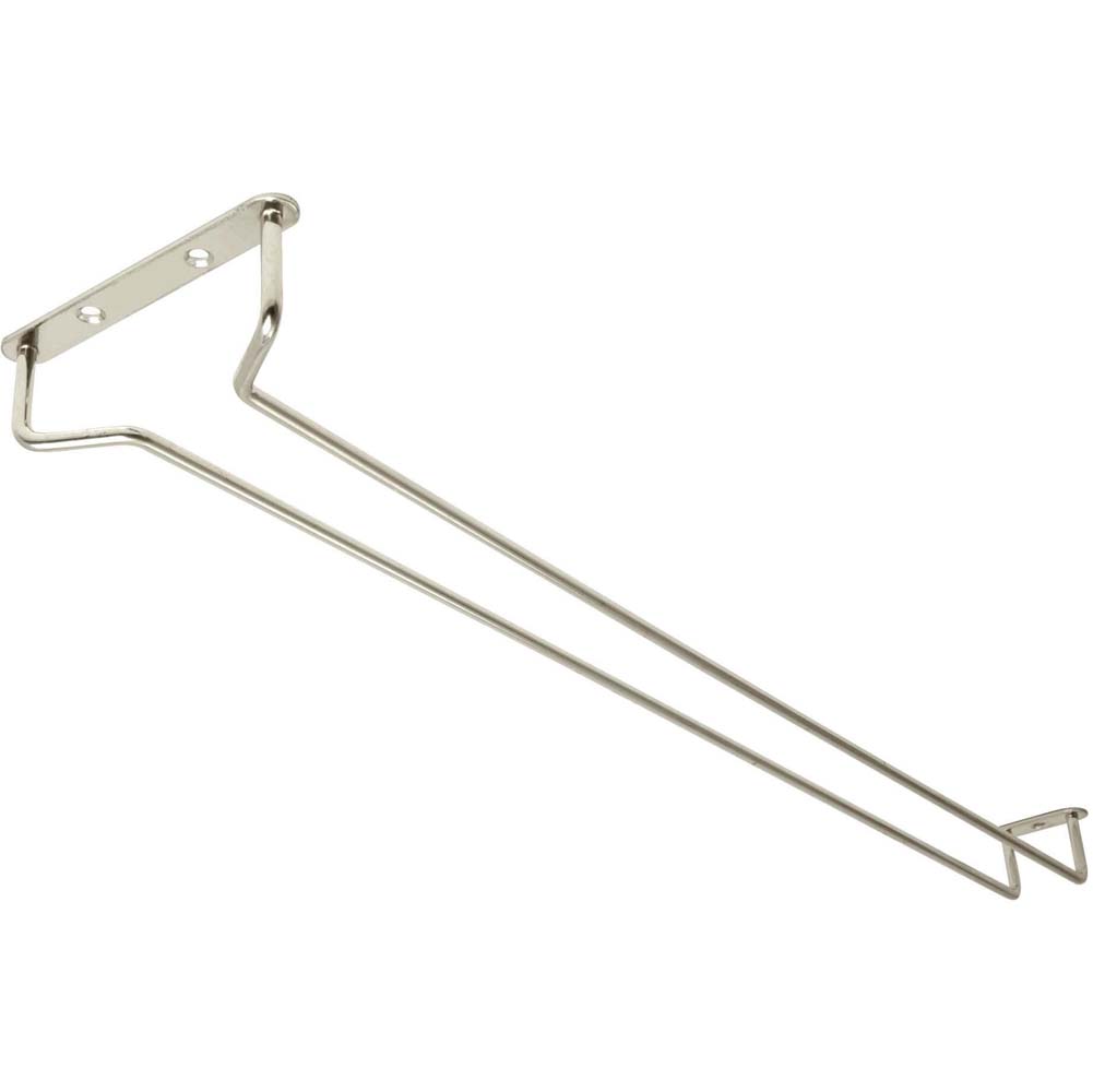 24" Glass Hanger Chrome 