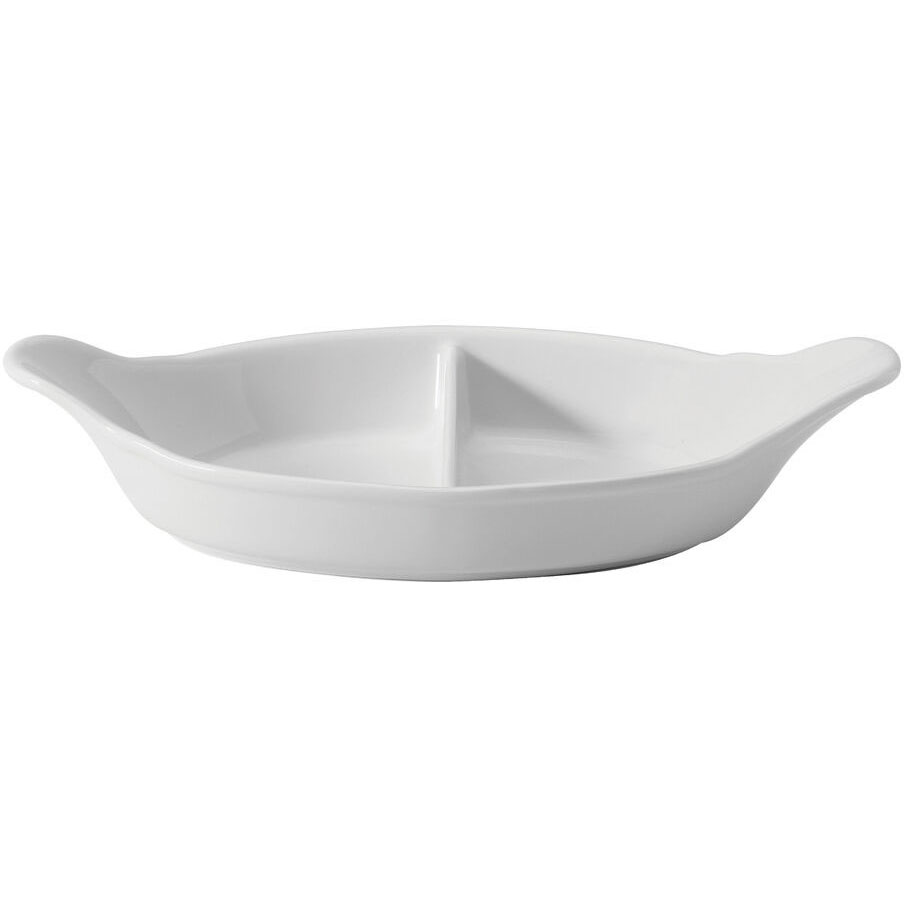 Titan Oval Eared Divided Dishes 11" 28cm