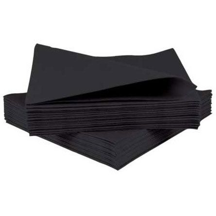 Black Airlaid Napkins (500)