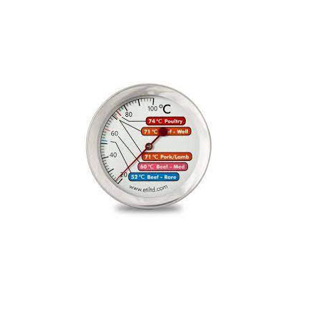 Large Meat thermometer With 60mm Dial 