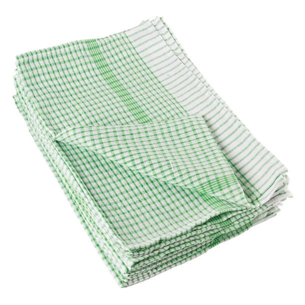 Green Wonderdry Teatowel 95% Cotton 5% Polyster 50x76cm